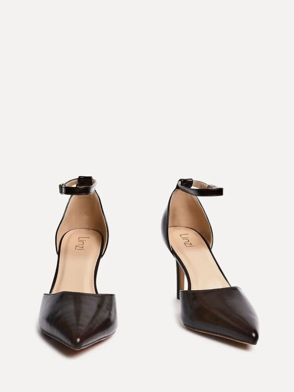 Linzi Brown Thea Classic Stiletto Court Heels
