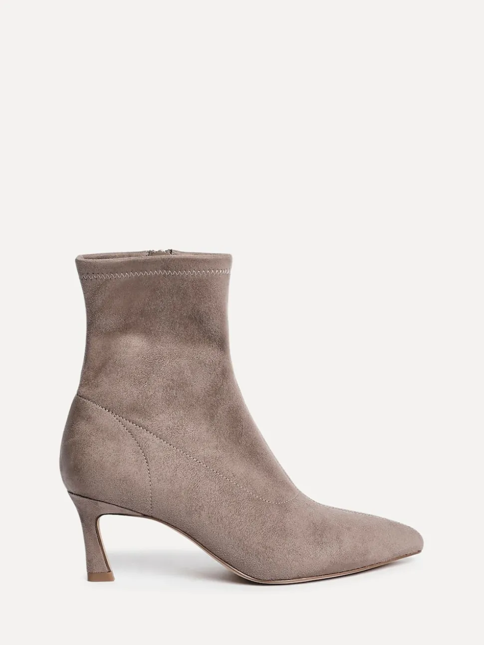 Linzi Brown Upgrade Kitten Heel Ankle Boots