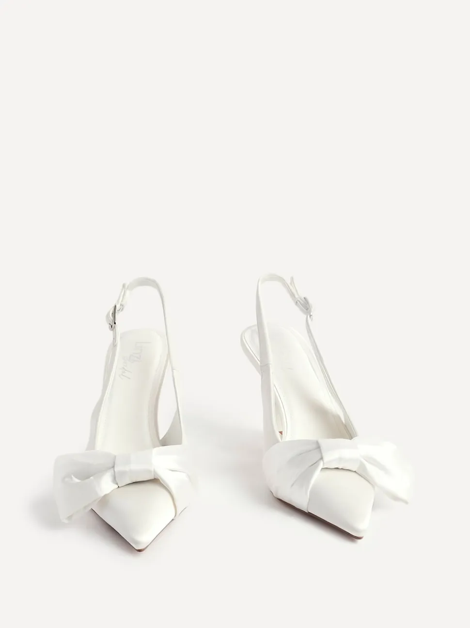 Linzi Cream Bridal Always Courts With Bow Detail