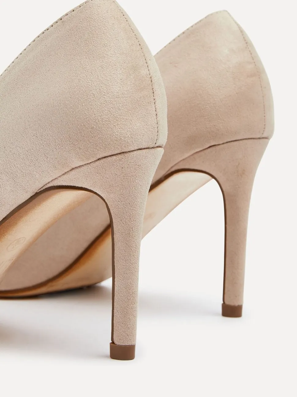 Linzi Cream Overjoyed Stiletto Pointed Court Heels