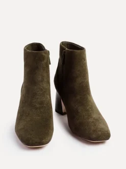 Linzi Green Cove Comfort Block Heeled Ankle Boot