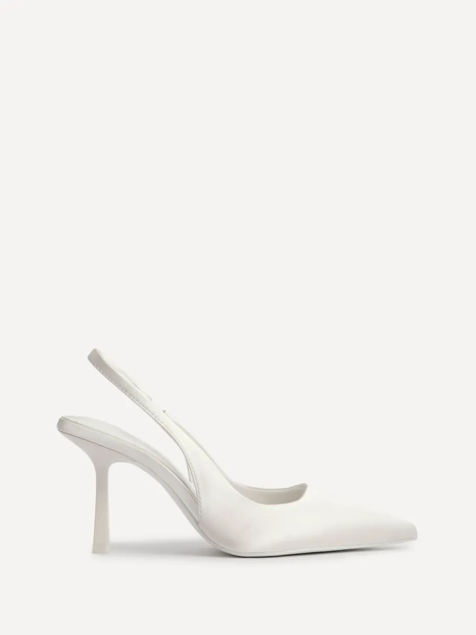 Linzi Ivory Matched Bridal Sling Back Court Heels