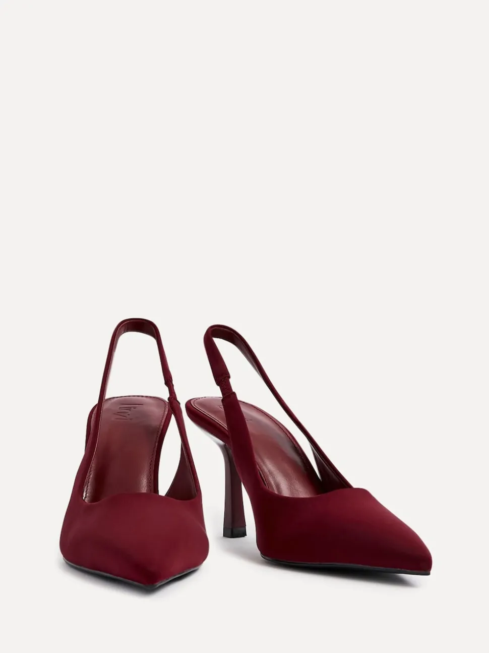 Linzi Red Dash Slingback Court Heels