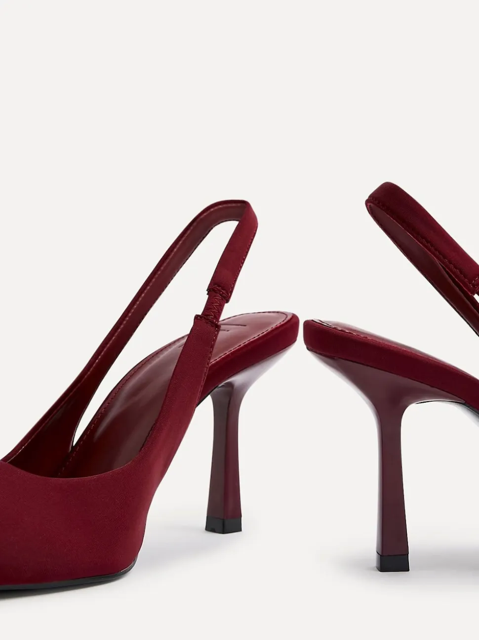 Linzi Red Dash Slingback Court Heels