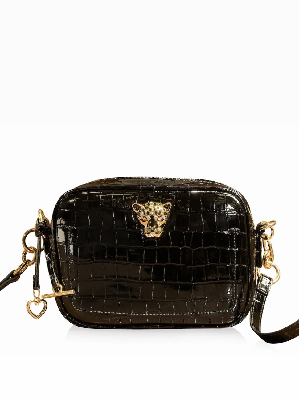 Lipsy Black Boxy Cross-Body Bag