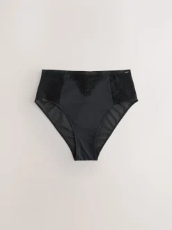 Lipsy Black High Waisted Shaping Knickers