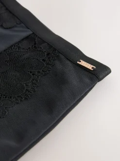 Lipsy Black High Waisted Shaping Knickers