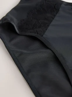 Lipsy Black High Waisted Shaping Knickers