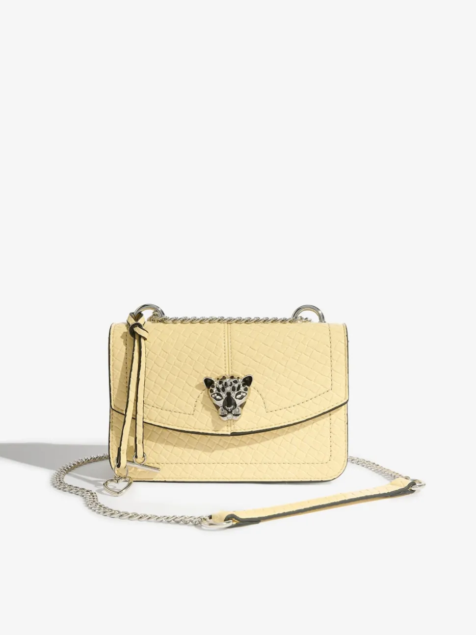 Lipsy Butter Yellow Small Chain Shoulder Bag