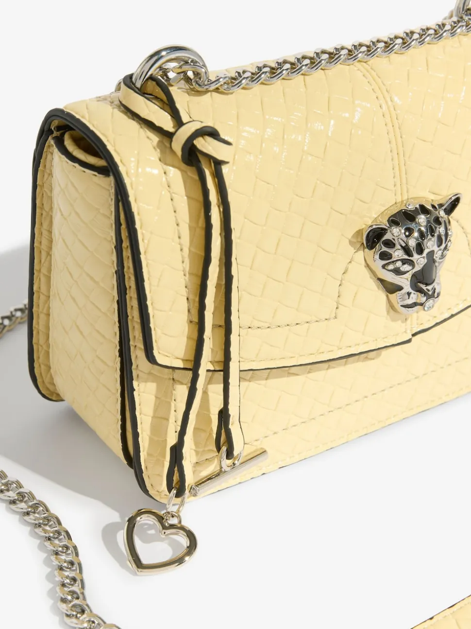 Lipsy Butter Yellow Small Chain Shoulder Bag