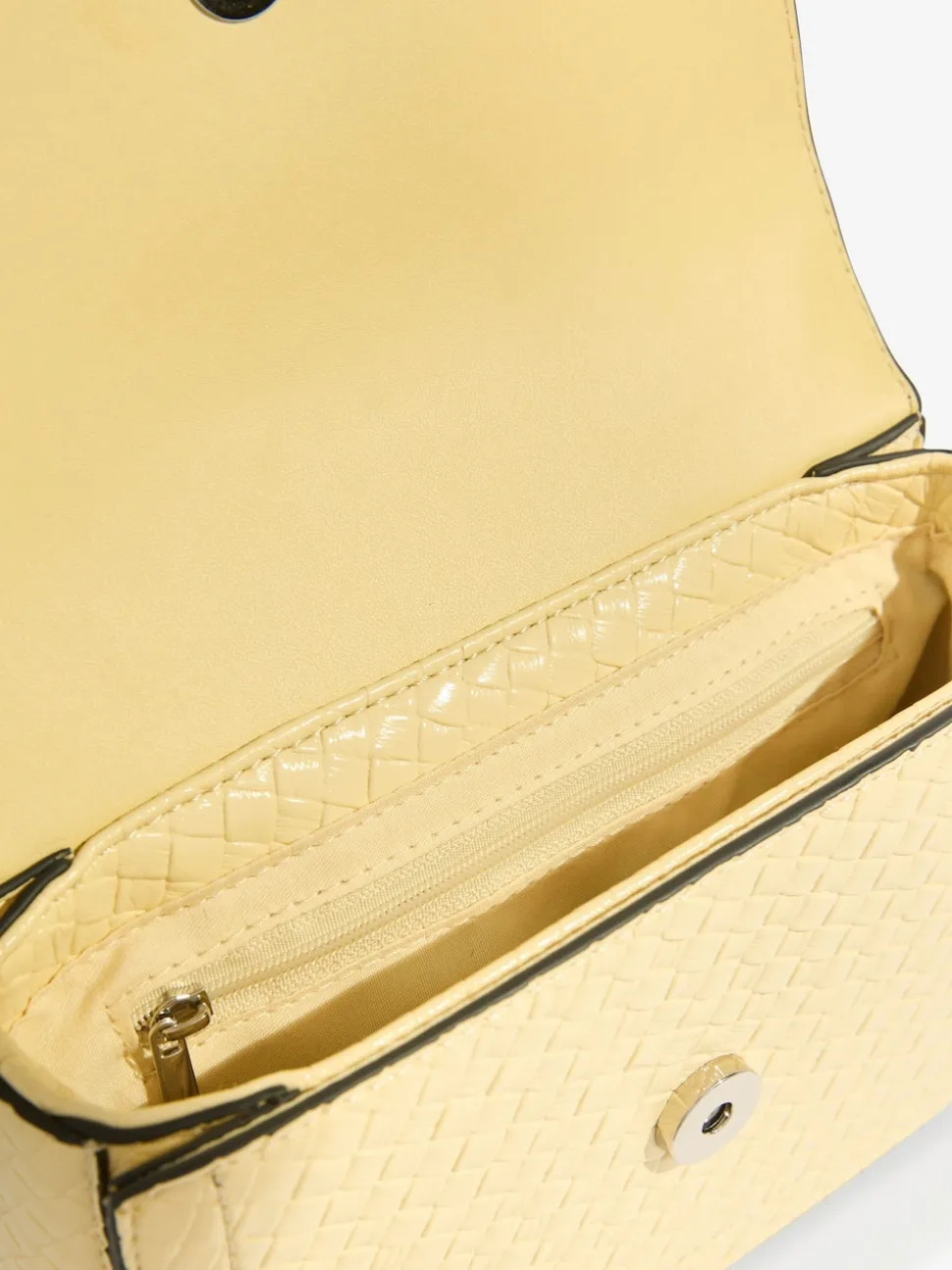 Lipsy Butter Yellow Small Chain Shoulder Bag