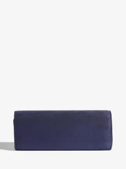 Lipsy Navy Floral Trim Clutch Bag