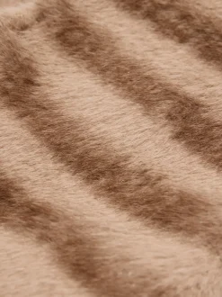 Lipsy Neutral Faux Fur Scarf