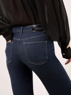 Lipsy Rinse Blue Petite Wide Leg Jeans