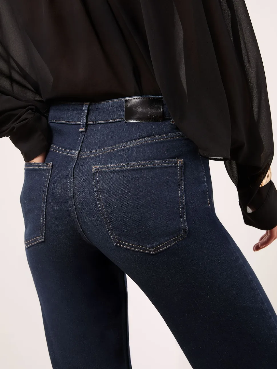 Lipsy Rinse Blue Petite Wide Leg Jeans