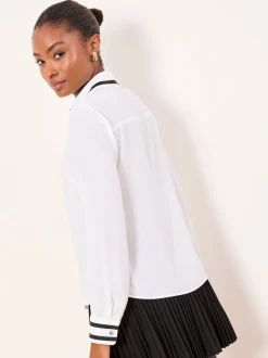 Lipsy White Tipped Shirt