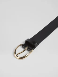 LK Bennett Julian Classic Black Jean Belt