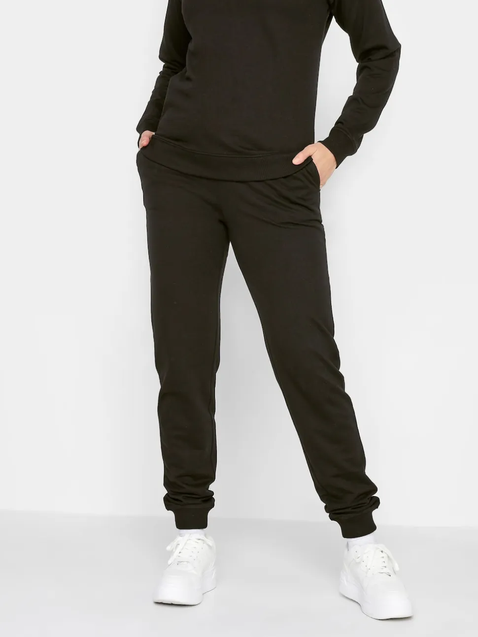Long Tall Sally Black 2 Pack Basic Joggers