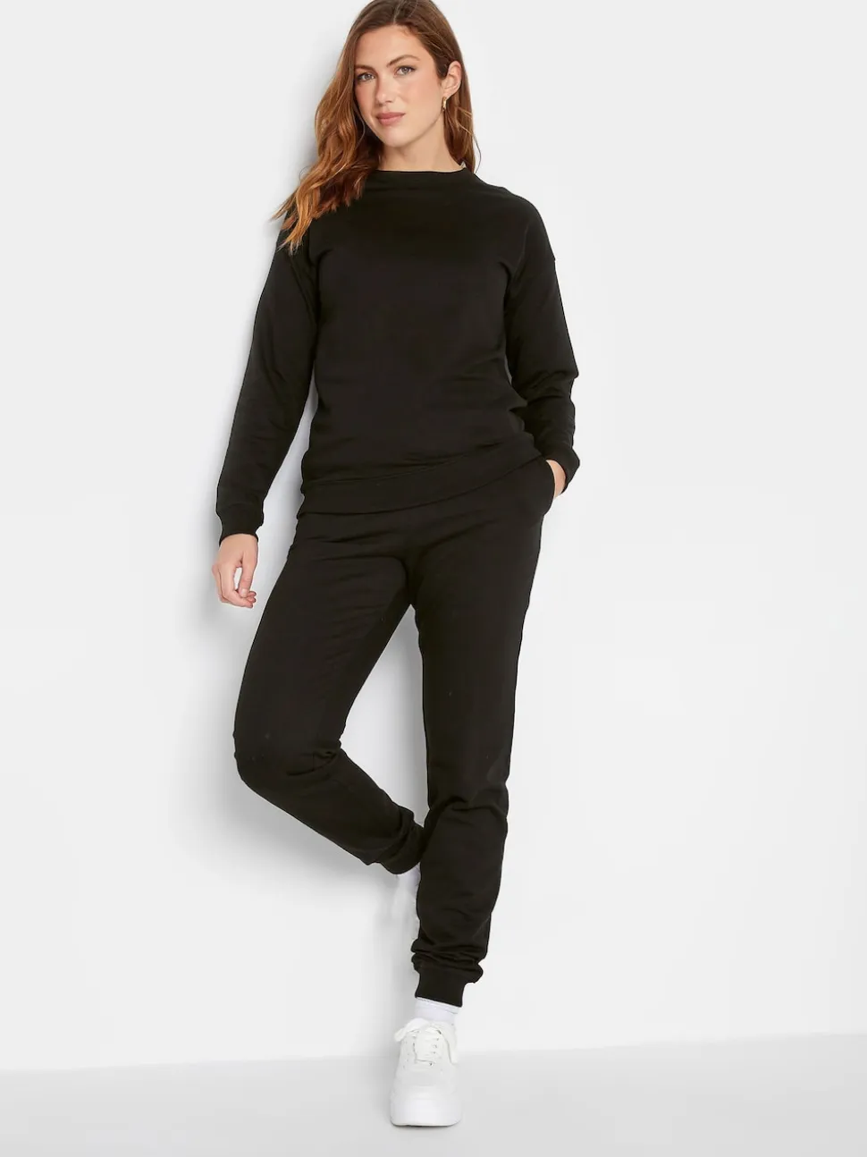 Long Tall Sally Black 2 Pack Basic Joggers