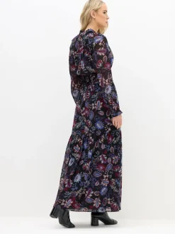 Long Tall Sally Black Chiffon Dress