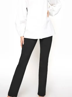 Long Tall Sally Black Stretch Bootcut Trousers