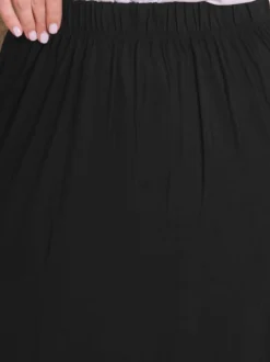 Long Tall Sally Black Tube Maxi Skirt