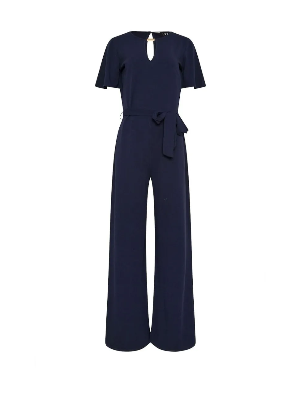 Long Tall Sally Blue Keyhole Jumpsuit