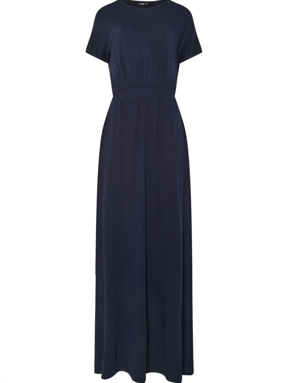Long Tall Sally Blue Shirred Waist Maxi Dress