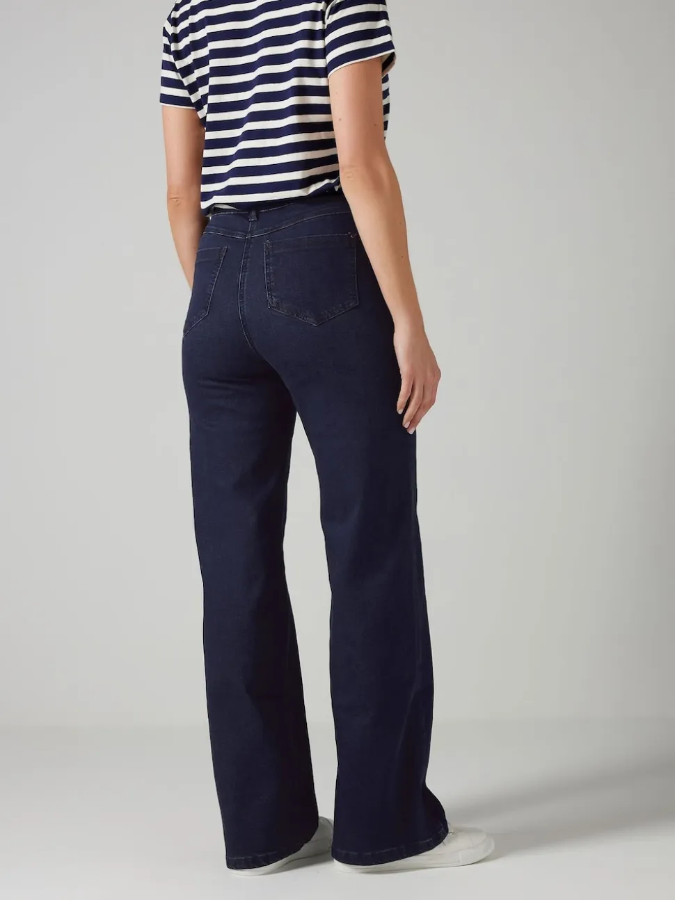 Long Tall Sally Blue Wide Leg Jeans