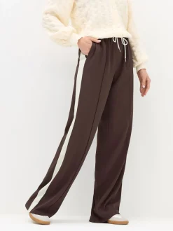 Long Tall Sally Brown Wide Leg Trousers