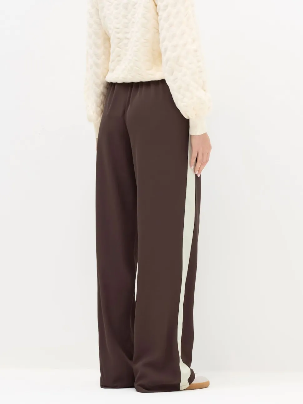 Long Tall Sally Brown Wide Leg Trousers