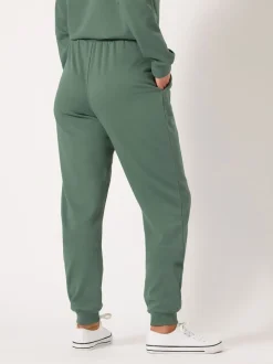 Long Tall Sally Green Cuffed Joggers