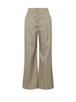 Long Tall Sally Green Wide Leg Trousers