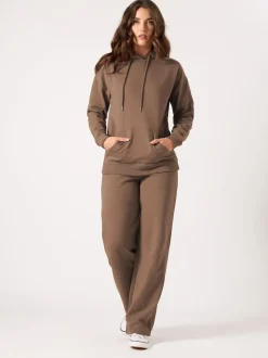 Long Tall Sally Natural Wide Fit Wide Leg Joggers