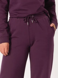 Long Tall Sally Purple Wide Fit Wide Leg Joggers
