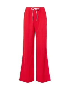 Long Tall Sally Red Wide Leg Trousers