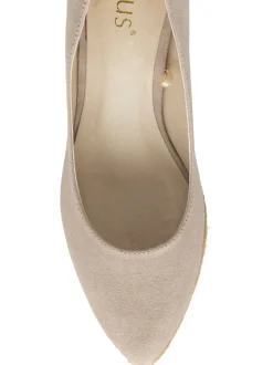 Lotus Natural Wedge Espadrille Shoes