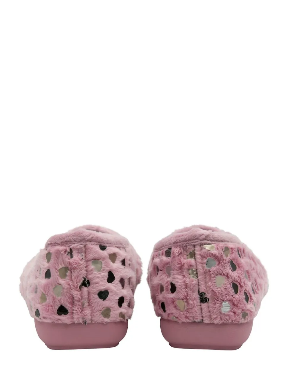 Lotus Pink Textile Ballerina Slippers