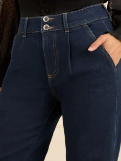 Love & Roses Rinse Blue Tailored Jeans