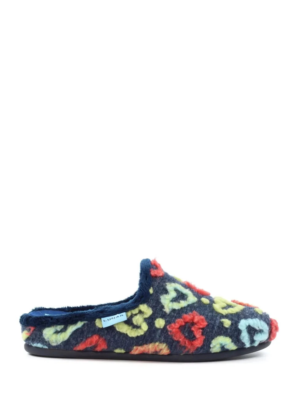 Lunar Blue Mule Slippers