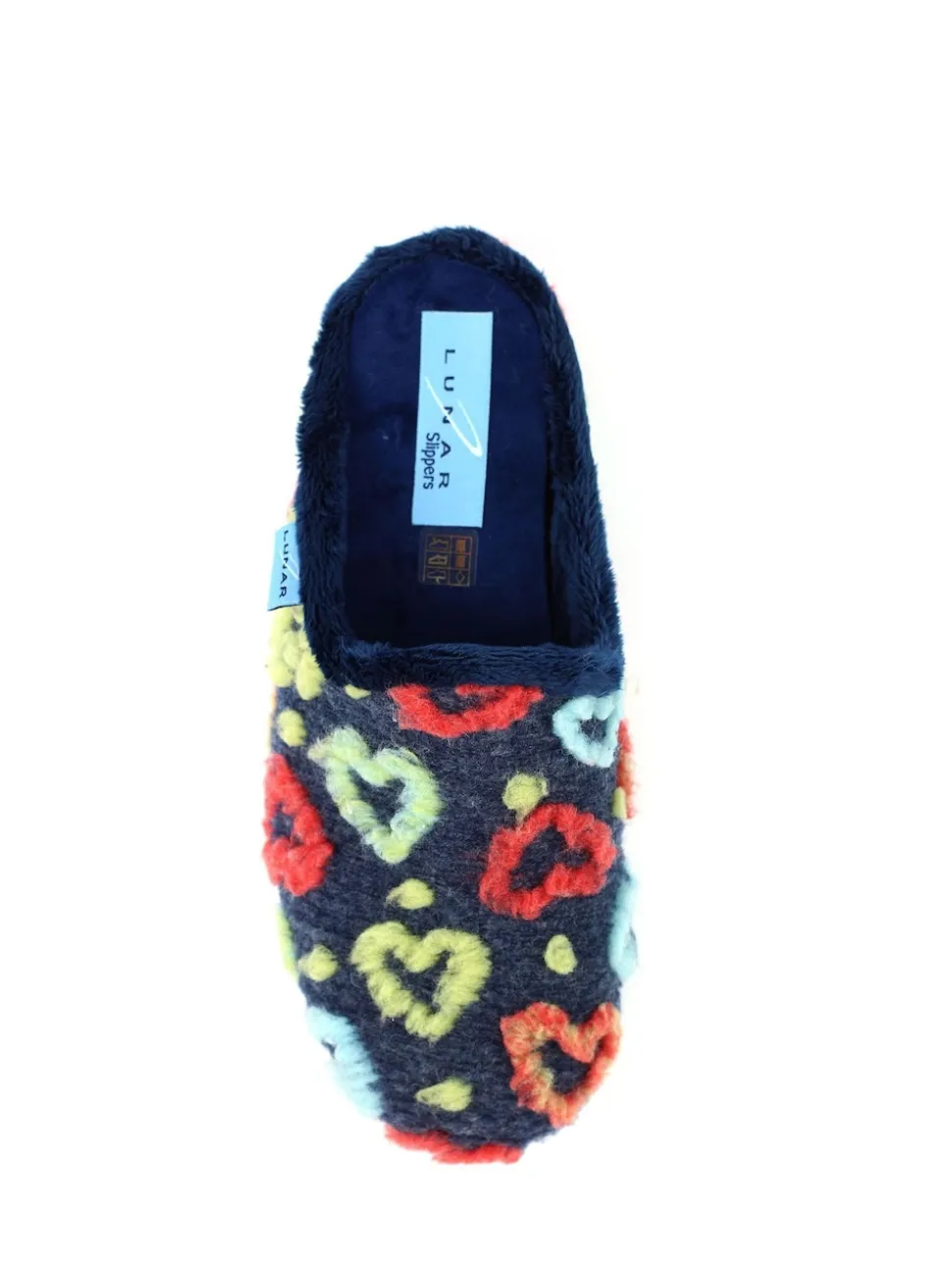 Lunar Blue Mule Slippers