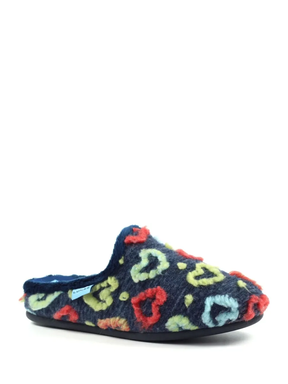 Lunar Blue Mule Slippers
