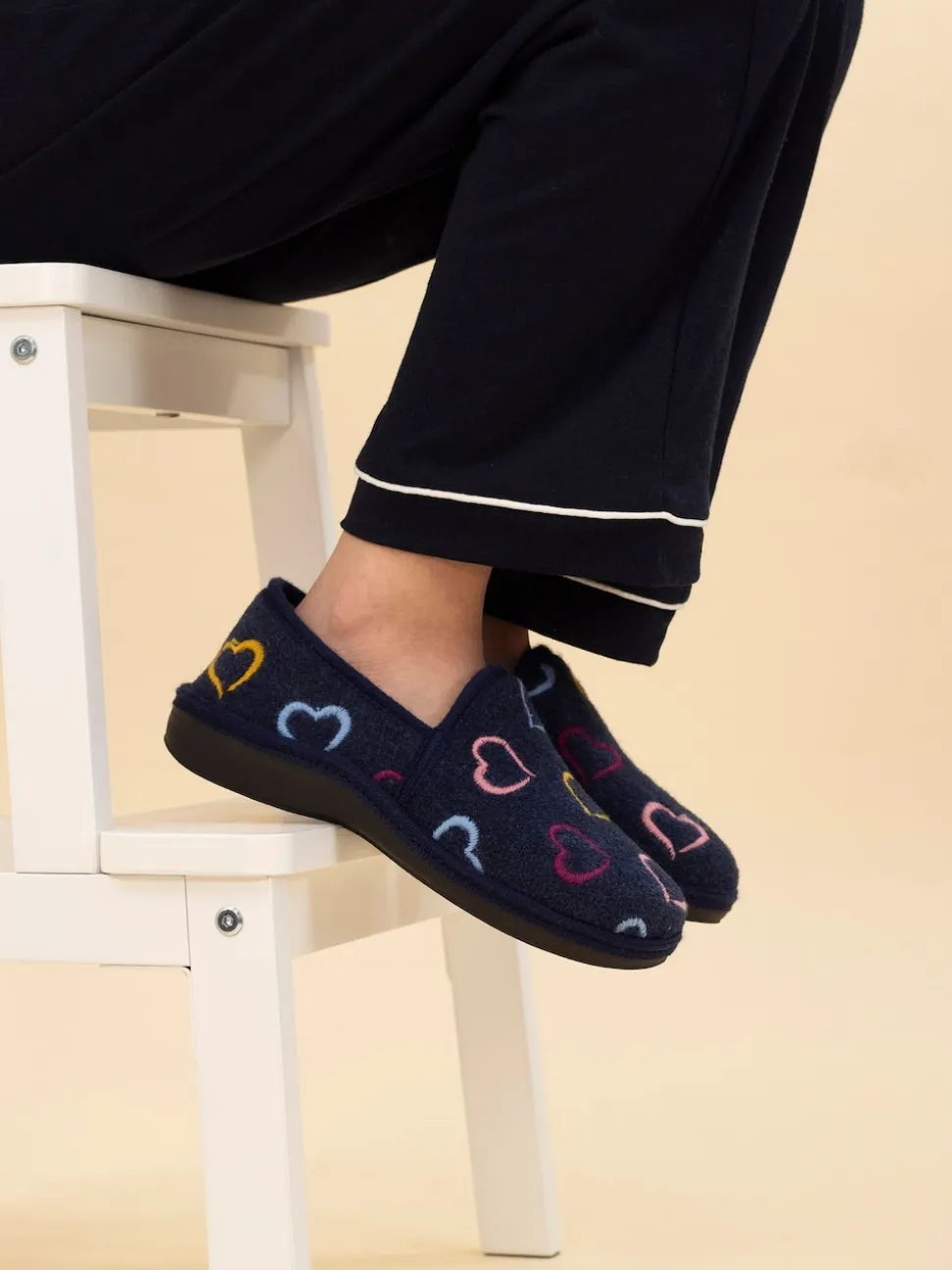 Lunar Blue Slippers
