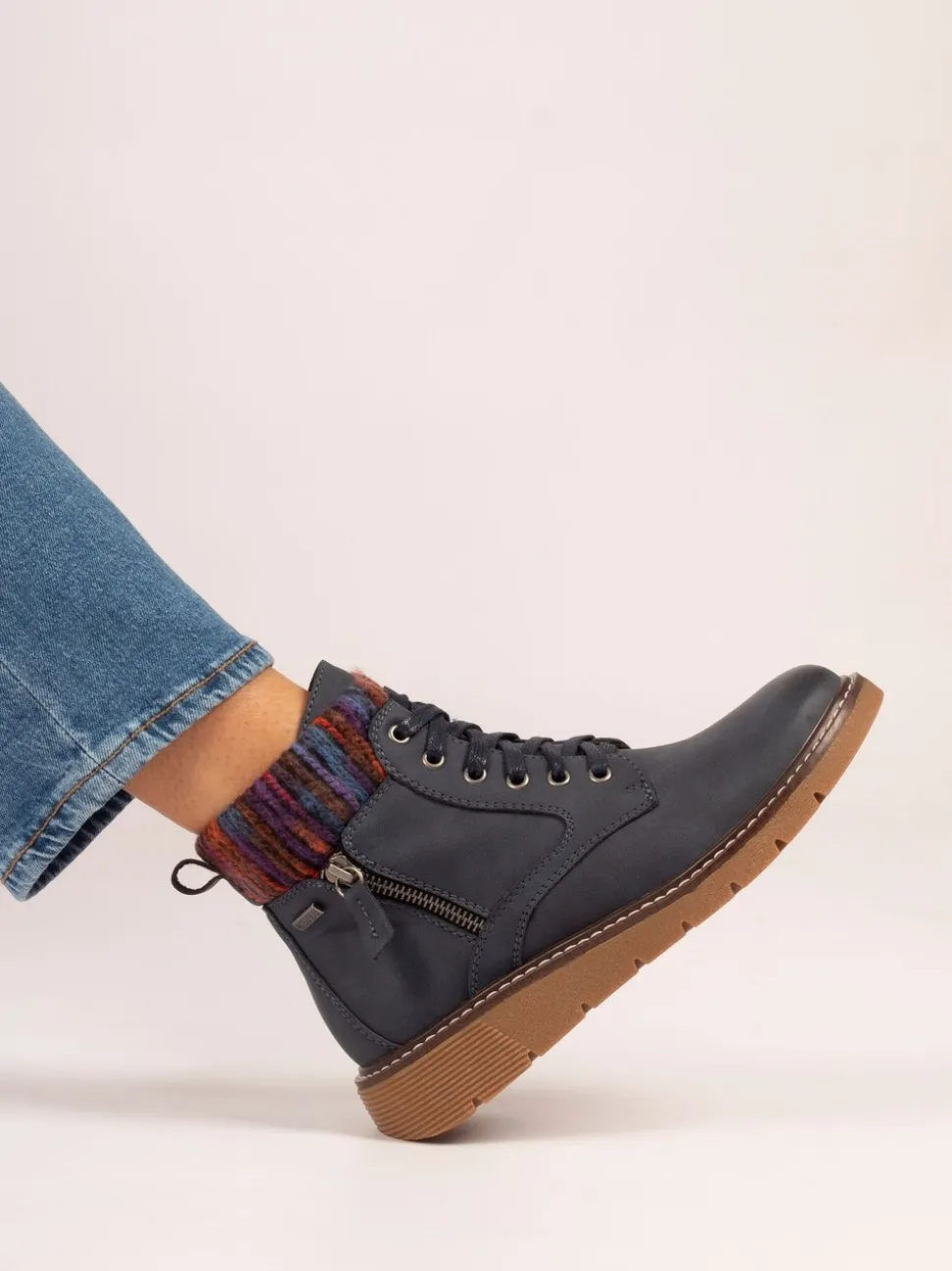 Lunar Blue Wide Fit California Boots