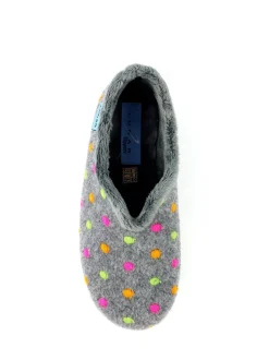 Lunar Grey Full Slippers