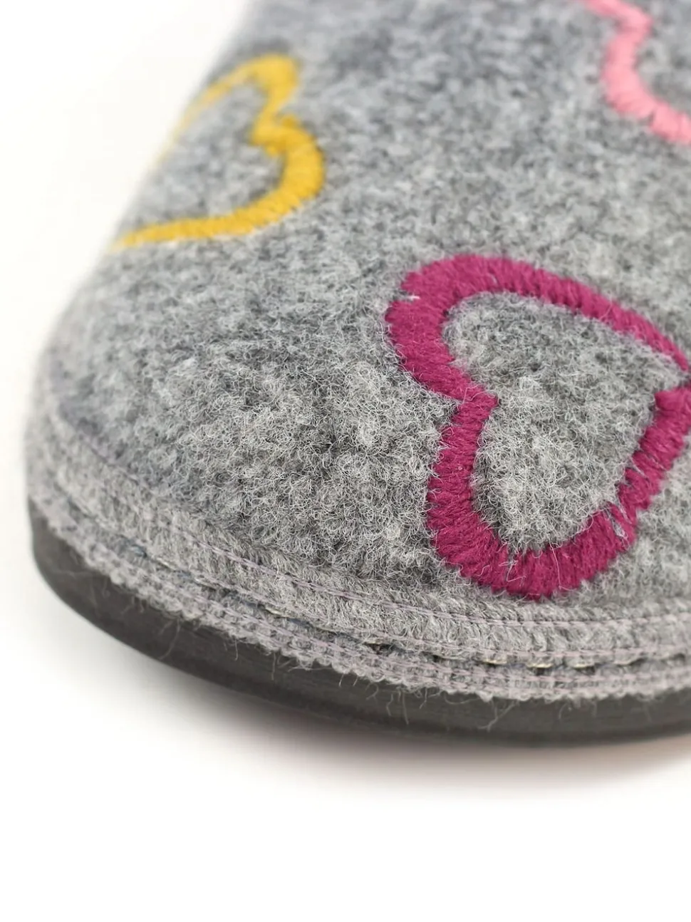 Lunar Grey Mule Slippers