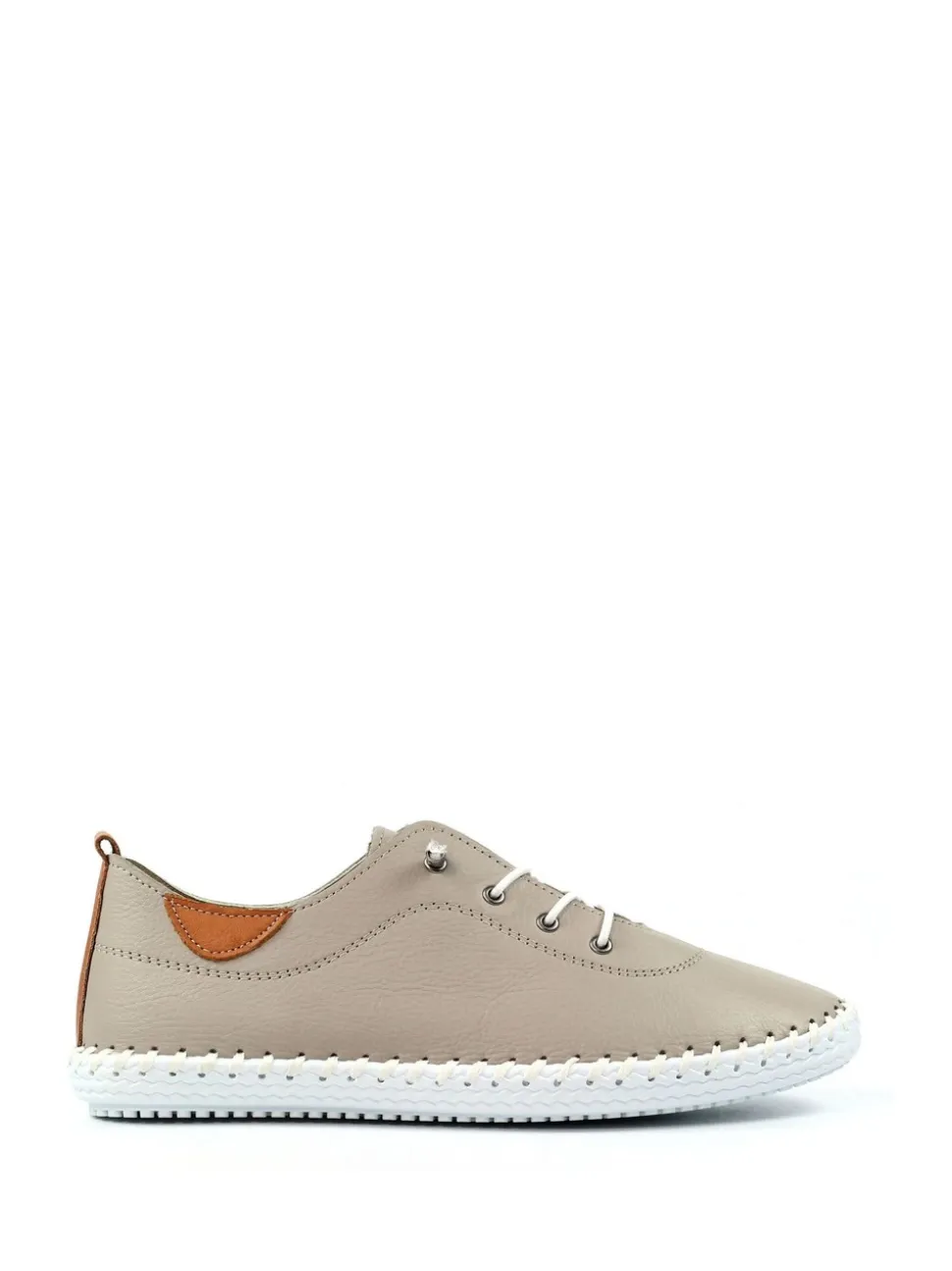 Lunar Natural Natural St Ives Plimsoll Shoes