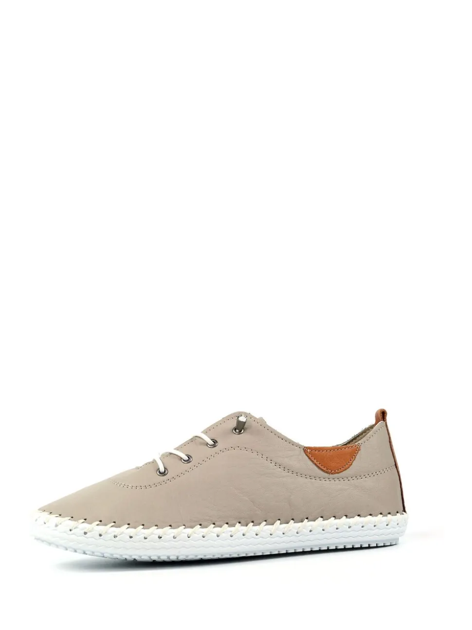 Lunar Natural Natural St Ives Plimsoll Shoes