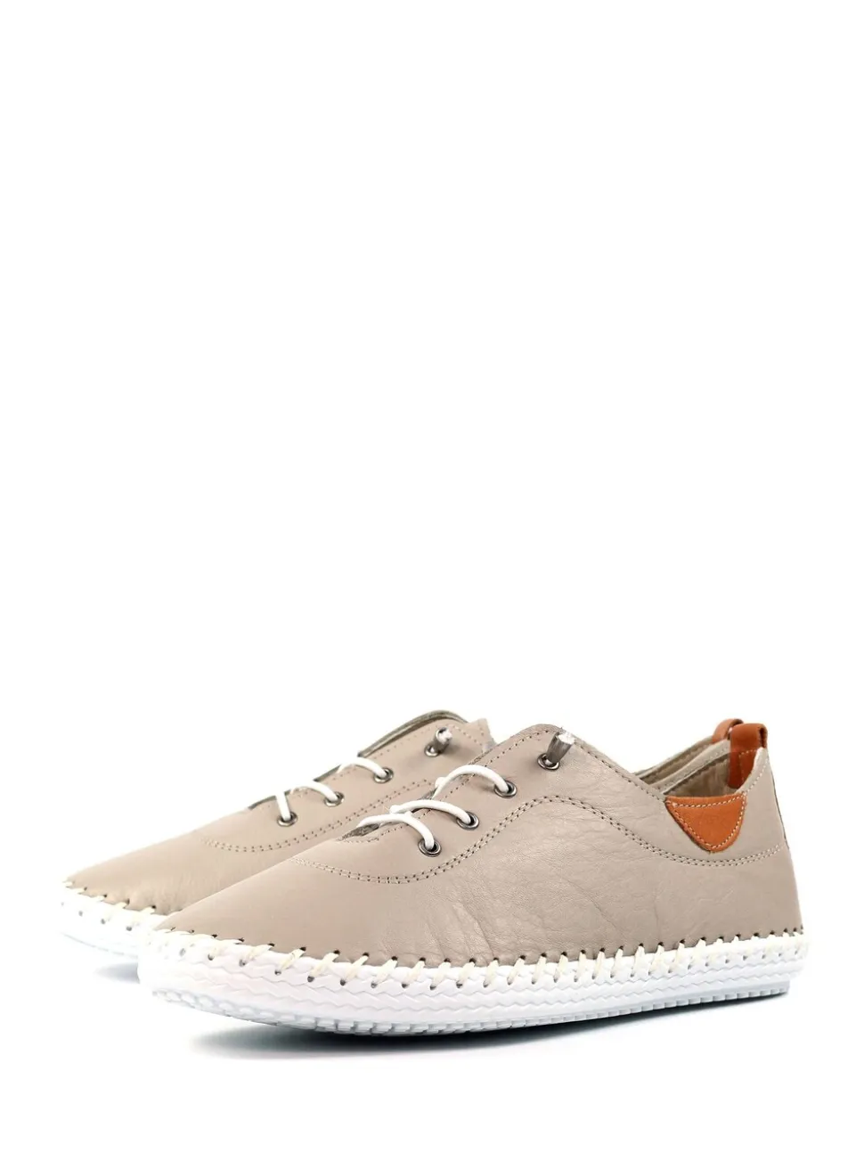 Lunar Natural Natural St Ives Plimsoll Shoes