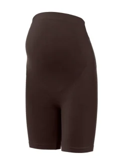 Mamalicious Dark Brown Maternity Seamless Leggings